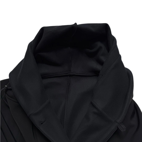 Paskho Fleece Lined Women’s Cocoon Jacket Sz Small Black - Picture 5 of 9